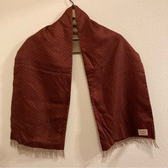 A. Sulka & Company cashmere wool silk opera scarf - Picture 5 of 5